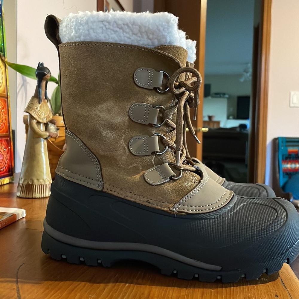 North Side Back Country Kids Waterproof Snow Boots - EUC